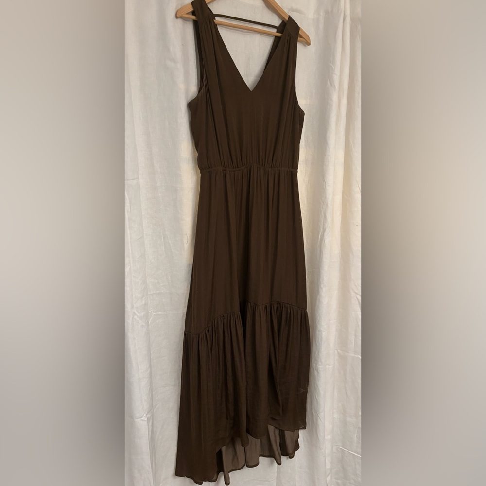 Banana Republic Deep Brown Maxi Dress